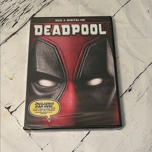 Adidas Deadpool DVD + Digital HD - Red and Black
